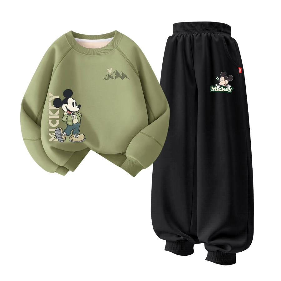 Disney Kids Casual Sportswear Crew Neck Moderate