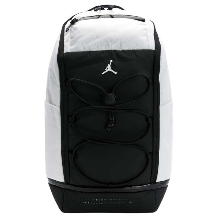 Jordan Jordan Polyester Backpack Regular Unisex Black & White