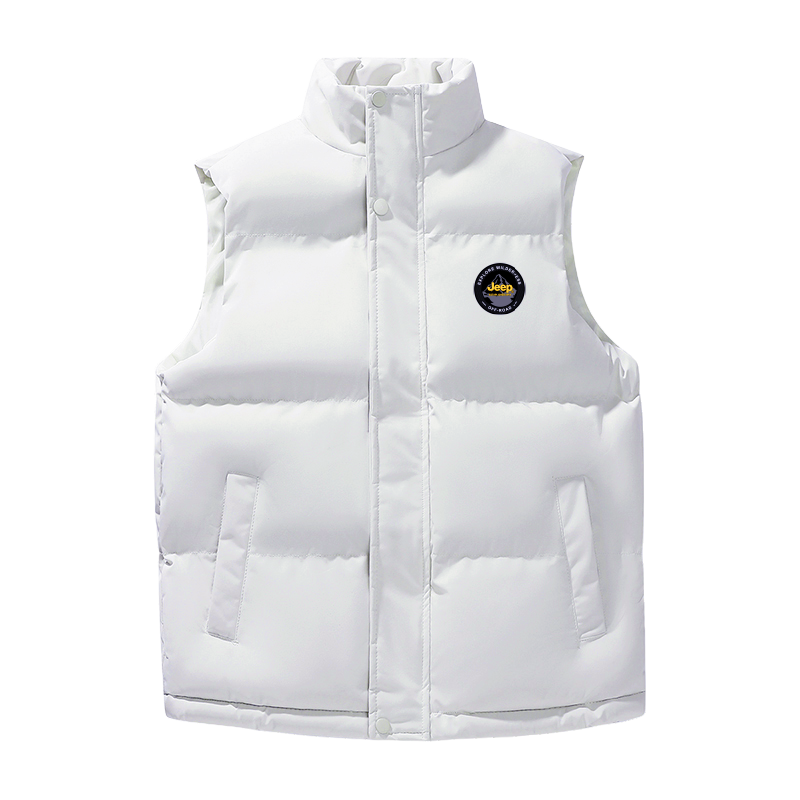 Jeep Lifestyle Vests Unisex Stand Collar Moderate Other