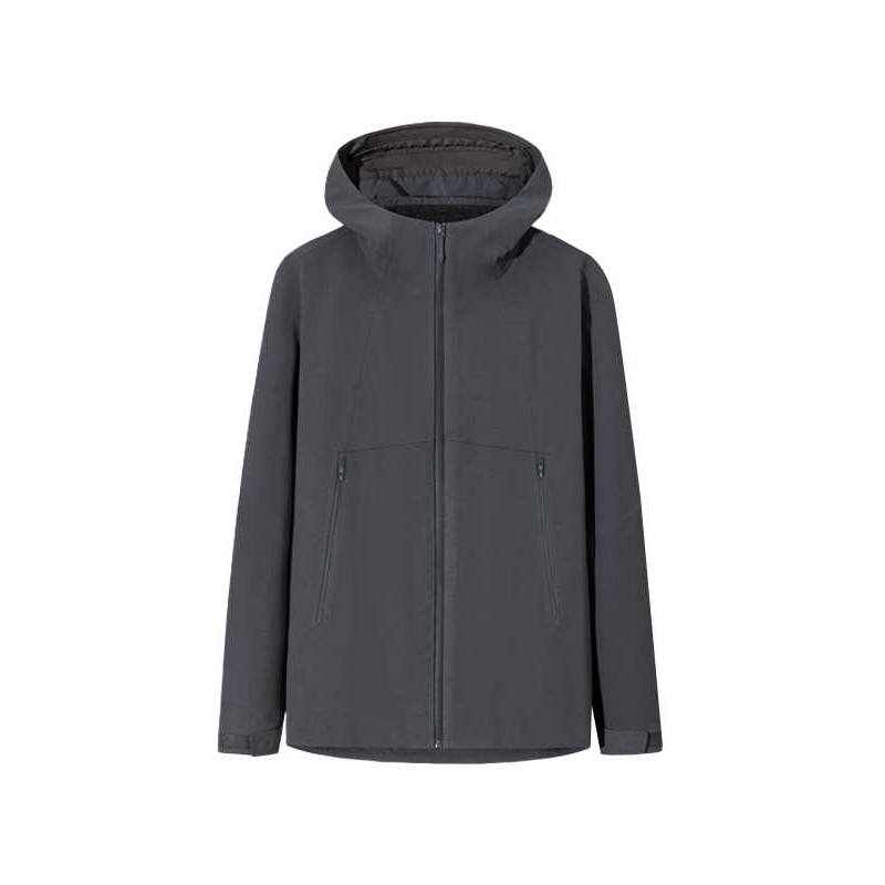 ANTA Jackets Men's Black Hooded Moderate Other