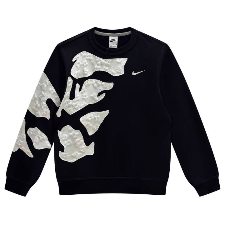 Nike Nike Club Sweatshirts Unisex White Crew Neck Thickened Regular