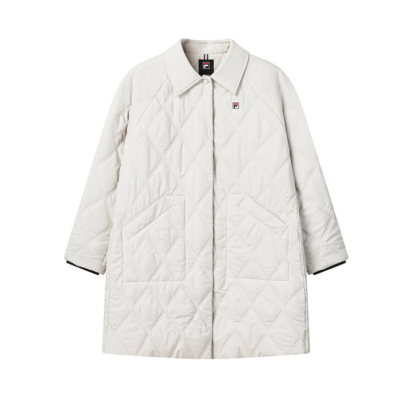 FILA Heritage Puffer Jacket Women's Light Khaki