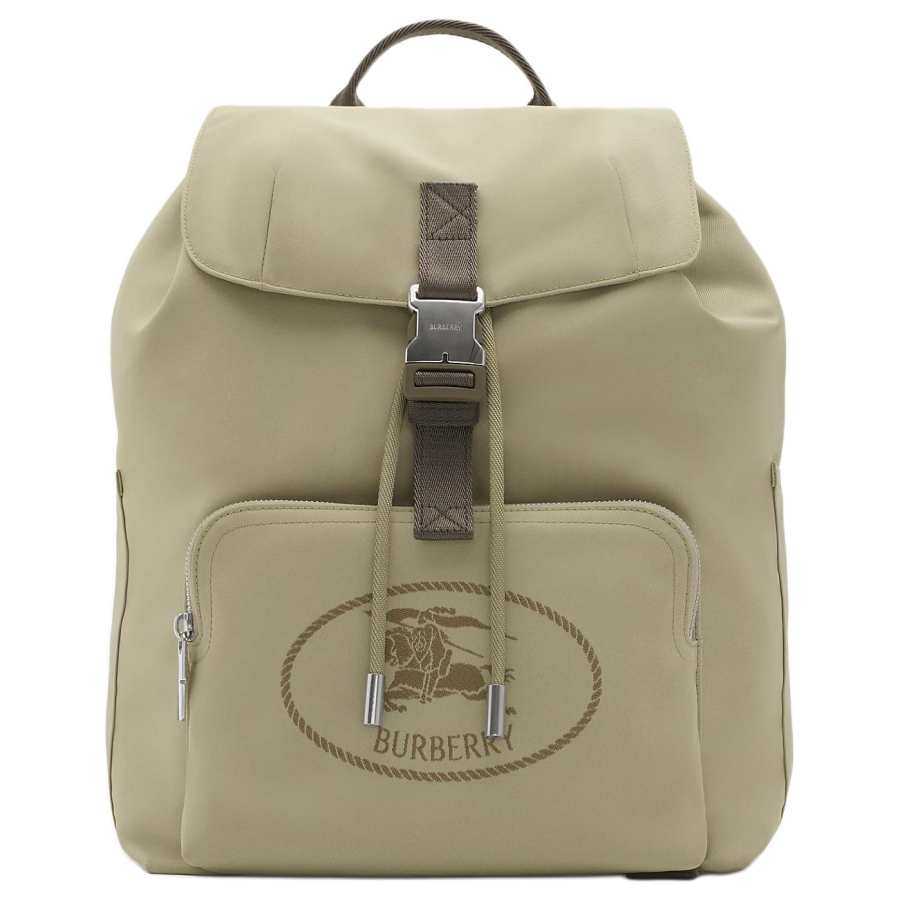 Burberry Burberry Orkney Polyester Backpack Unisex Light Orion Beige