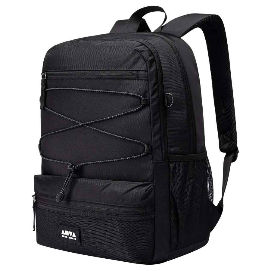 ANTA Anta Fabric Backpack Unisex Black