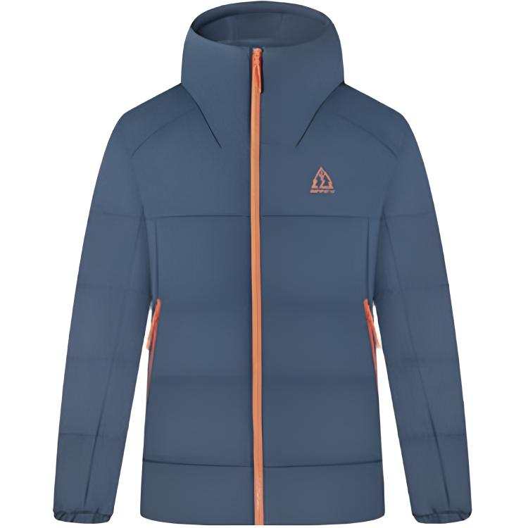 361° Down Jackets Men's Shadow Moon Blue Hooded Thickened Puffer Jacket