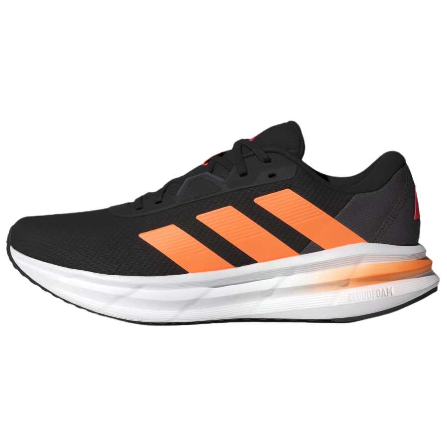 Adidas Adidas Galaxy 7 Cushioning Support Running Shoes Men's Black Orange