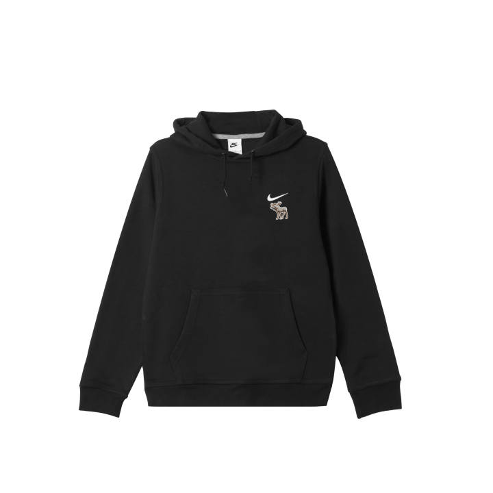 Nike Nike Club Sweatshirts Men's Black Hooded Thickened Regular