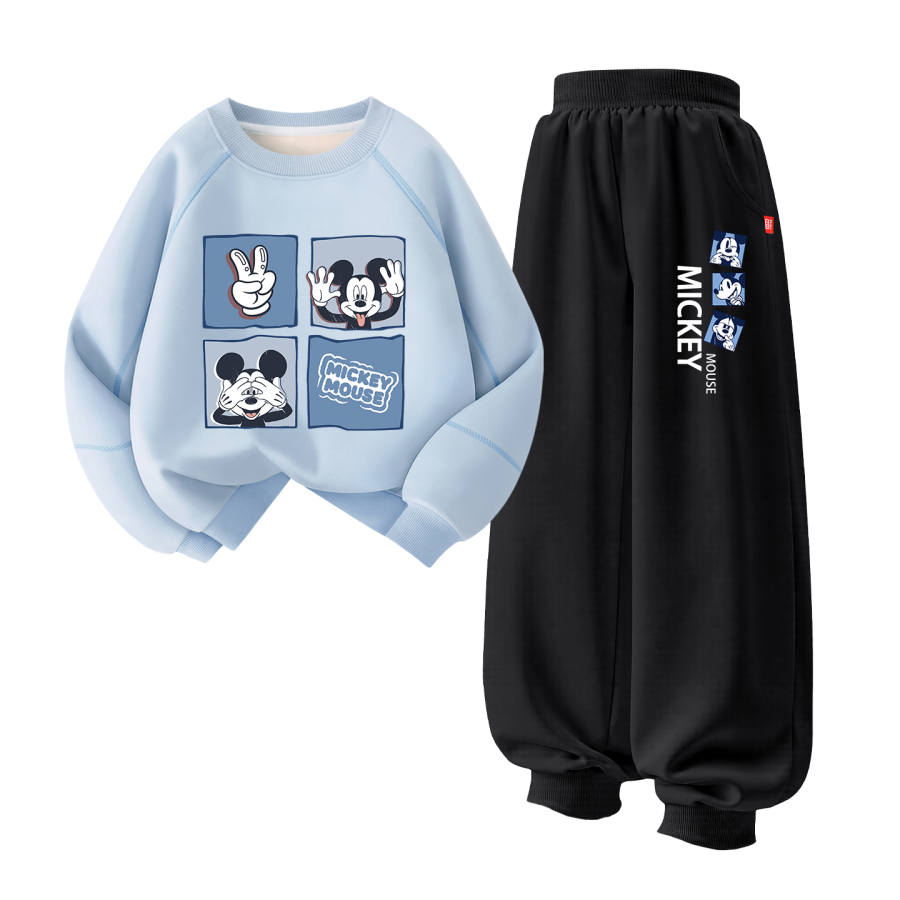 Disney Kids Casual Sportswear Crew Neck Moderate