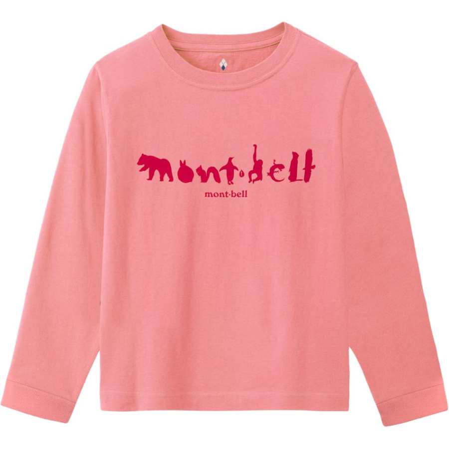 MONTBELL Kids T Shirts Crew Neck Moderate