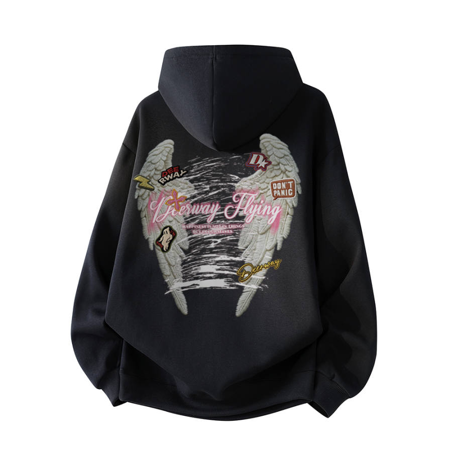 DEERWAY Sweatshirts Unisex Hooded Moderate Regular