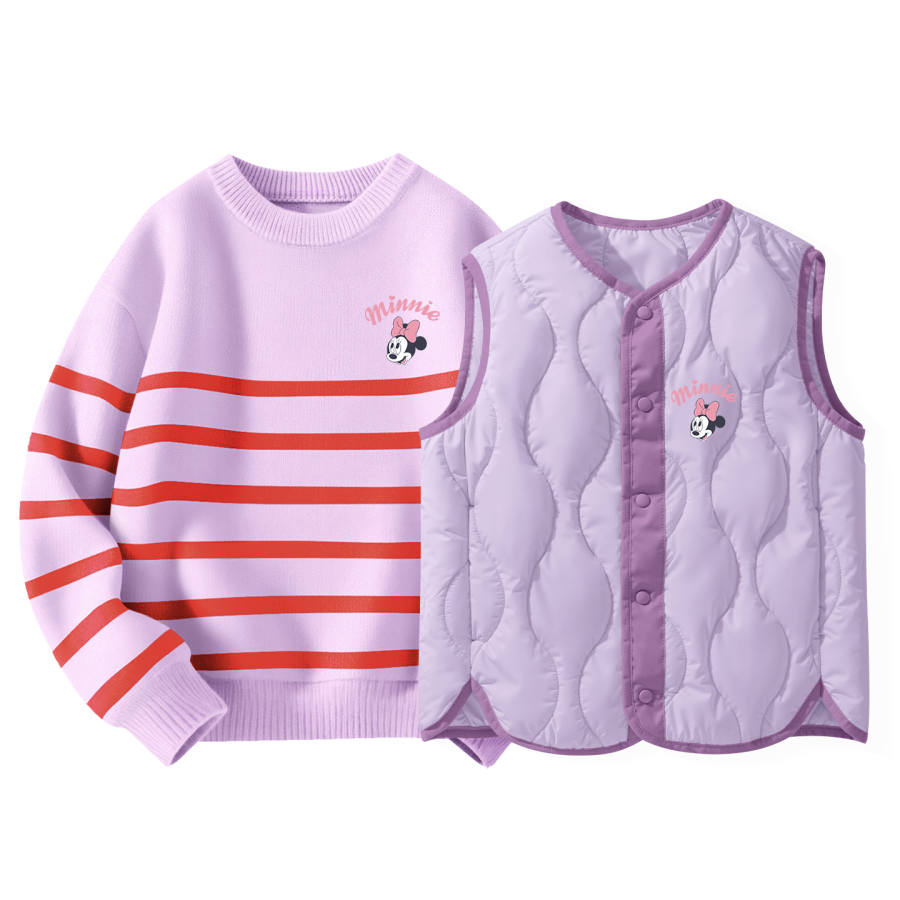 Disney Kids Casual Sportswear Crew Neck Moderate