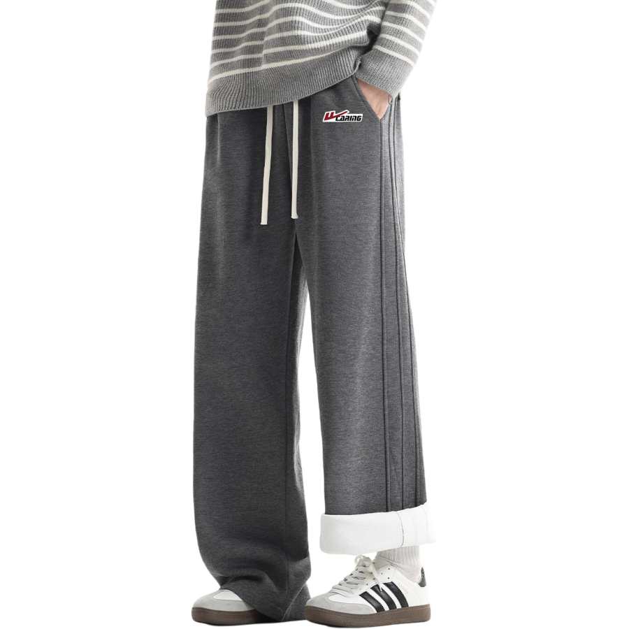 WARRIOR Insulated Pants Unisex Thickened And Fleece Lined Straight Fit Pants