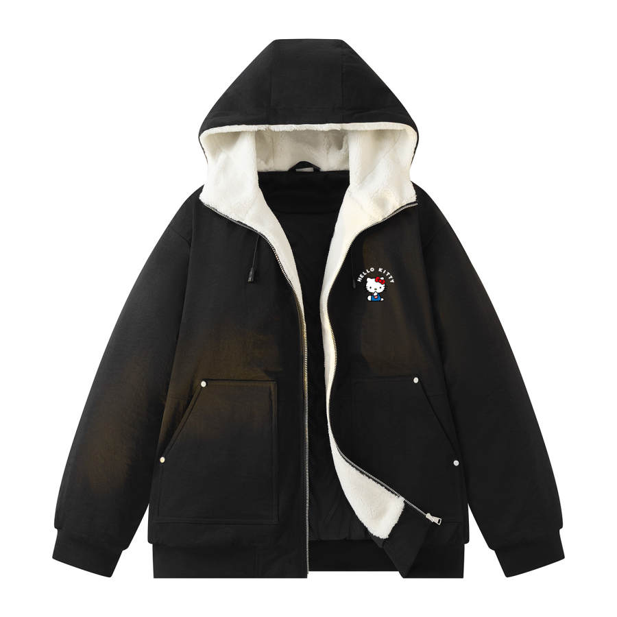 Sanrio x Hello Kitty Hello Kitty SS25 Puffer Jacket Coat Unisex