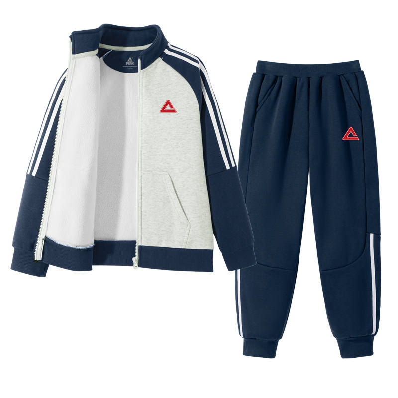 PEAK Kids Casual Sportswear Stand Collar Moderate