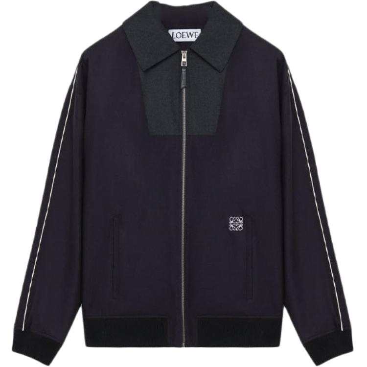 LOEWE Loewe Anagram Embroidered Zipped Jacket