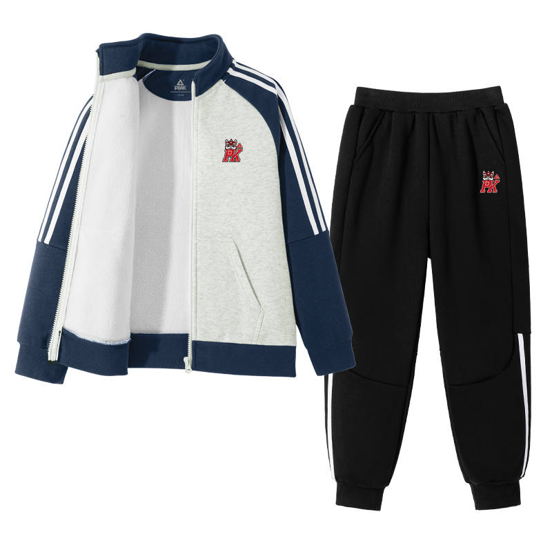 PEAK Kids Casual Sportswear Stand Collar Moderate