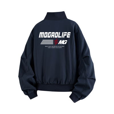 Mogao Down Jackets Unisex Stand Collar Without Hood Thickened