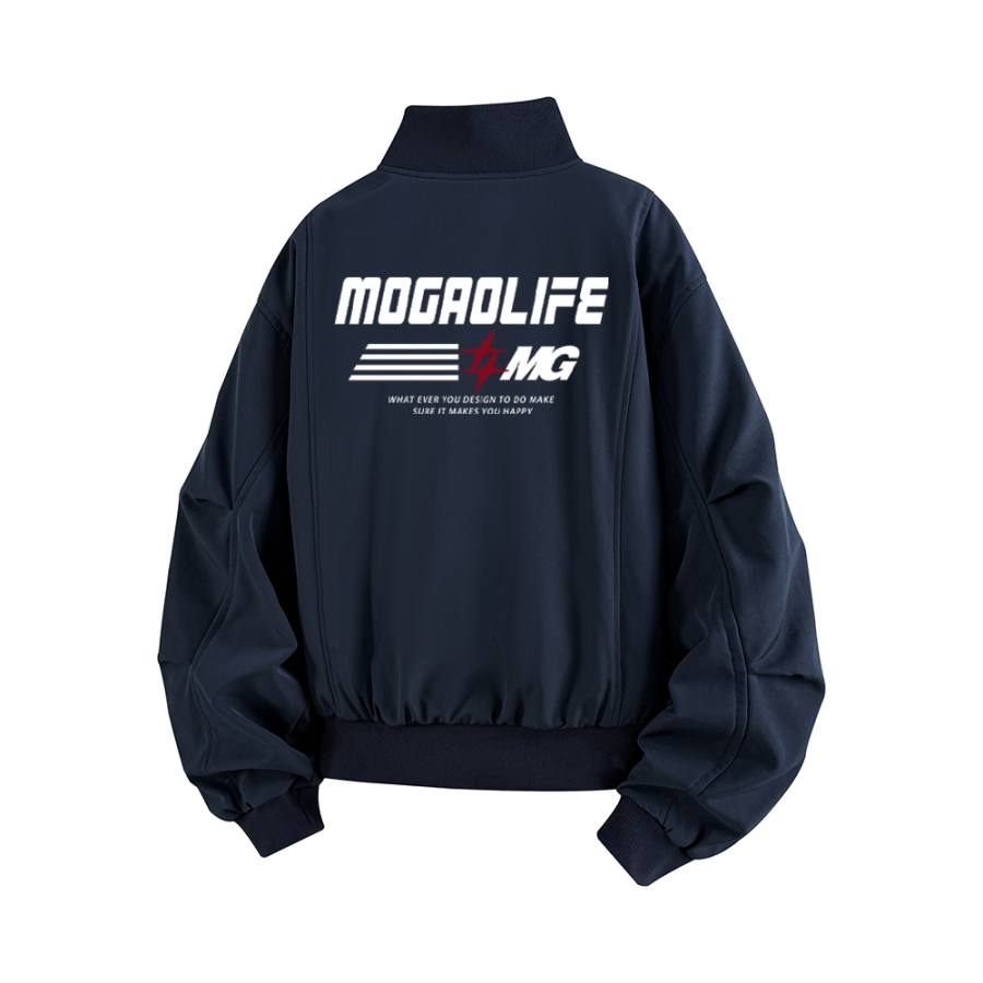 Mogao Down Jackets Unisex Stand Collar Without Hood Thickened