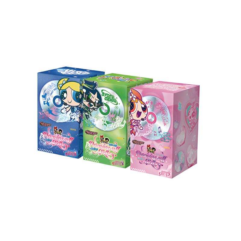 KAYOU The Powerpuff Girls X Element Bag, Flower Merch Collection Card IP / Anime Cards Whole Box