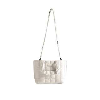 HUNTER 9L Tote Bag, Shopping Bag, Shoulder Bag, Crossbody Bag, Handbag Polyester Pearl White Unisex