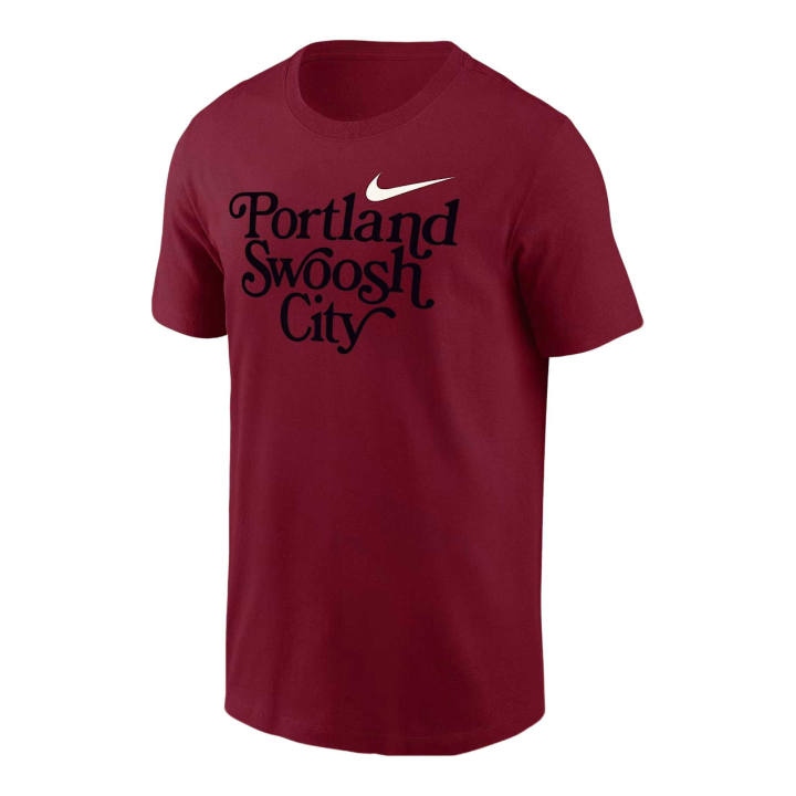 Nike Nike Swoosh T Shirts Men's Stanford Cardinal Crew Neck