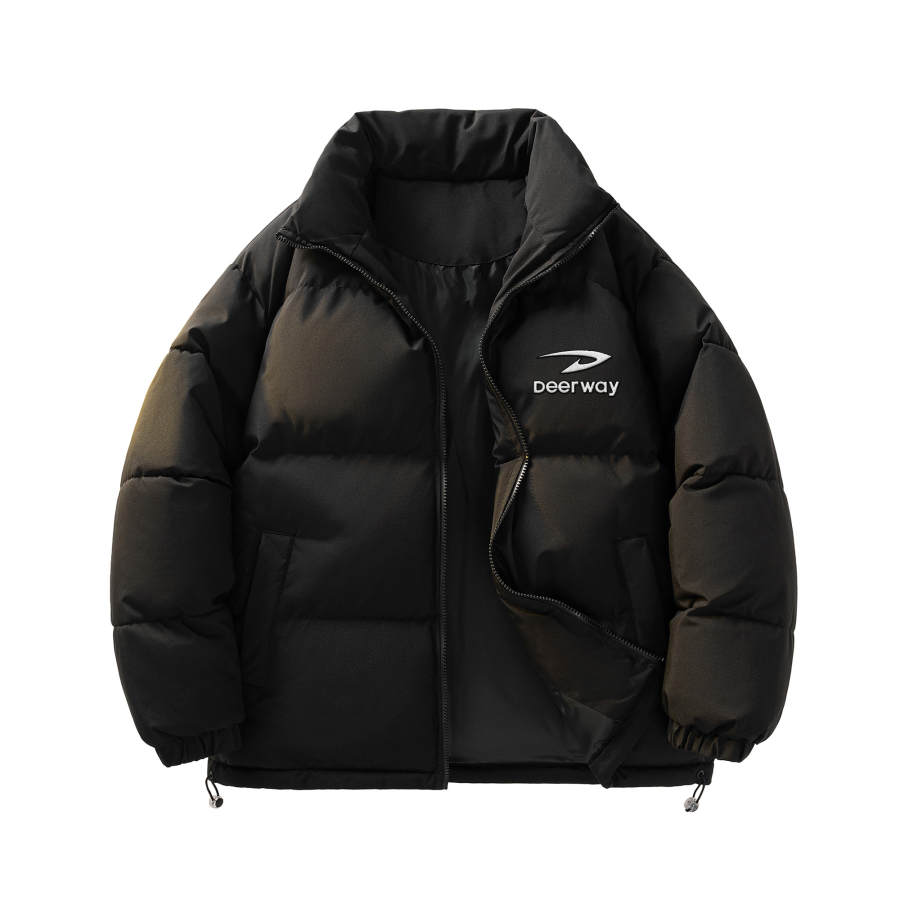 DEERWAY DEERWAY Puffer Jackets Unisex Stand Collar Thickened Padded Puffer Jacket