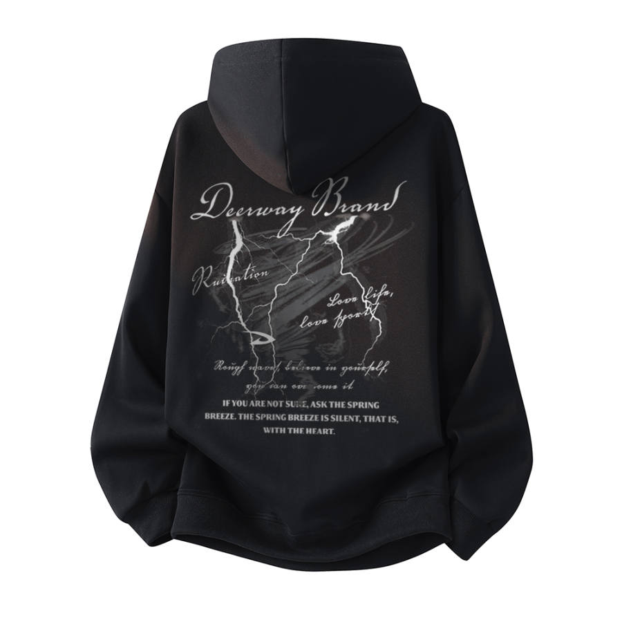 DEERWAY DEERWAY Sweatshirts Unisex Hooded Moderate Regular