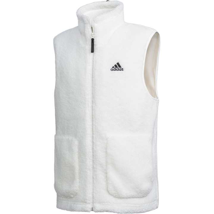 Adidas Adidas Vests Unisex White Stand Collar Moderate Other