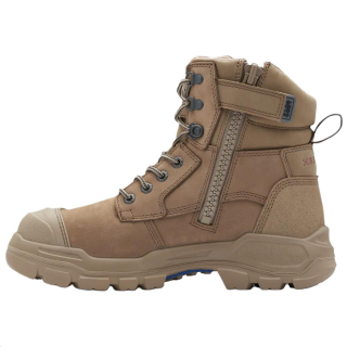 Blundstone RotoFle Suede Short Combat Boots Unisex Brown