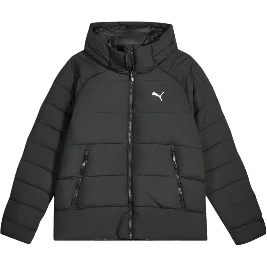PUMA PUMA Down Jackets Men's Black Hooded Moderate