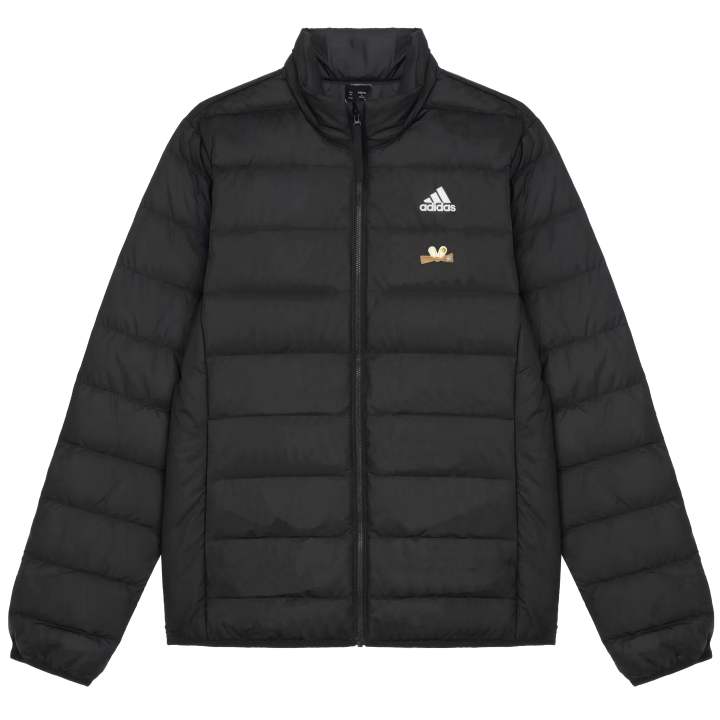Adidas Adidas Down Jackets Unisex Black Stand Collar Lightweight