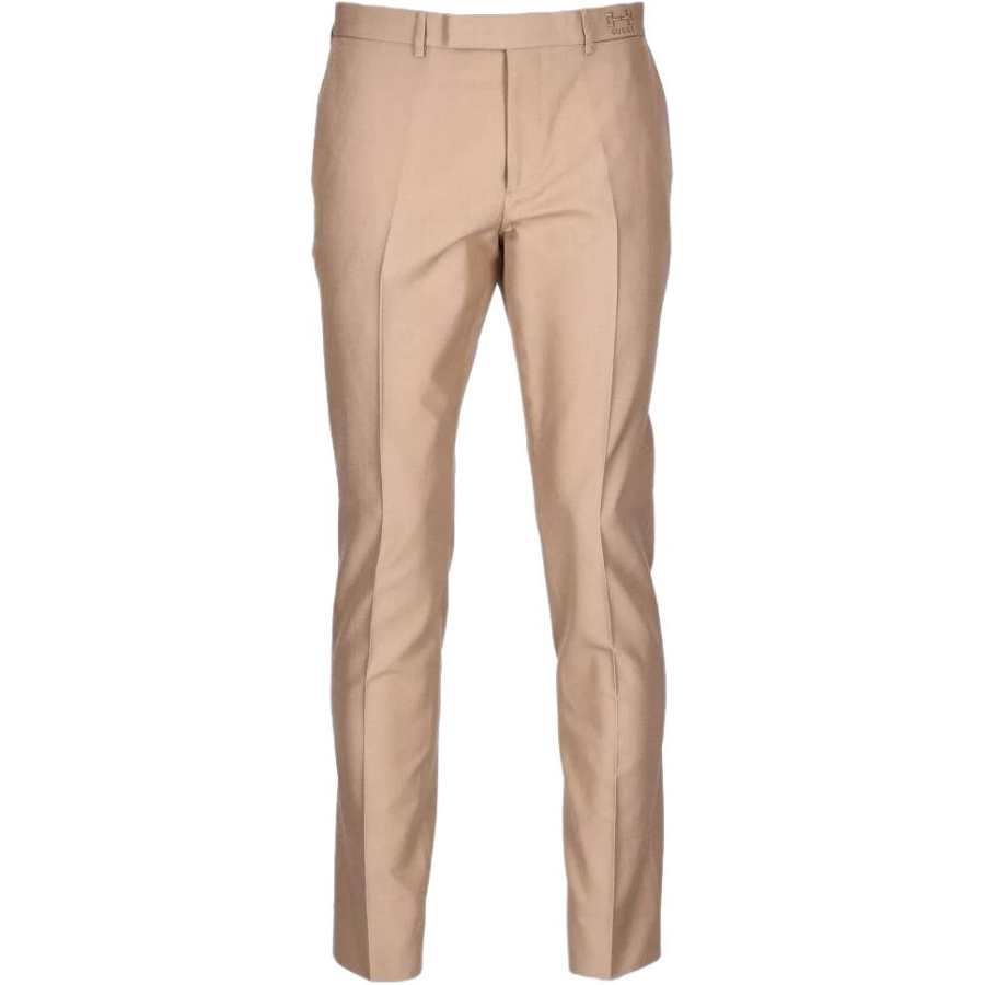 GUCCI SS23 Casual Pants Men's Umber