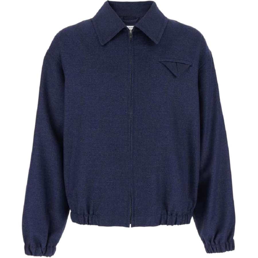 Bottega Veneta SS25 Jackets & Coats Men's Dark Indigo