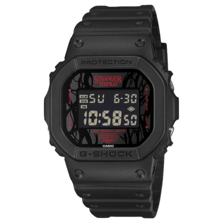 CASIO CASIO 5600 Collection Small Block Quartz Movement Resin Strap Watch Men's Watches Gray Dial