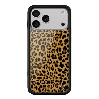 WILDFLOWER Silicone Material Brown Kitten Hard Shell Fully Enclosed Phone Cases