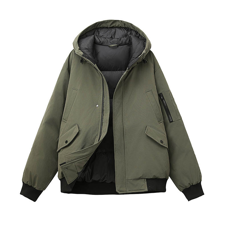 YALU Down Jackets Women's Hooded Thickened Other