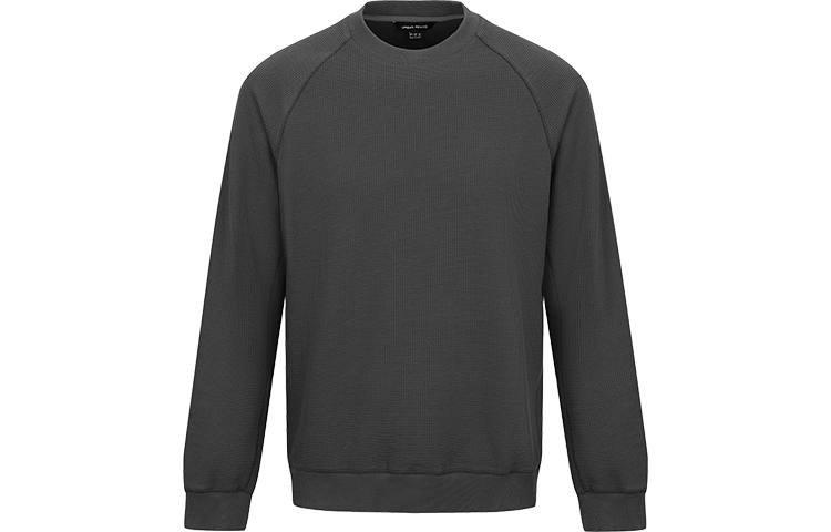 URBAN REVIVO Sweatshirts Men's Medium Gray Crew Neck Moderate