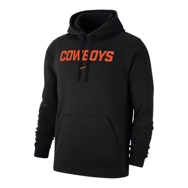 Nike Nike Oklahoma State Club Fleece Men's Nike College Pullover Hoodie