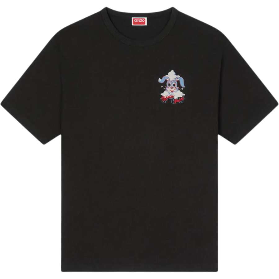 Kenzo Winter Holidays rabbit-print T-shirt