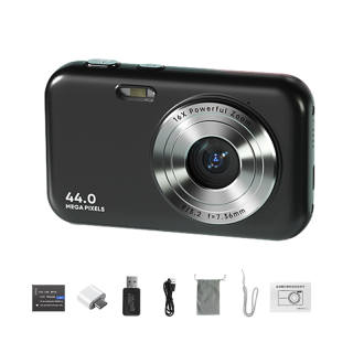 SONGDIAN DC406 Digital Cameras CMOS Vlog HD Entry Level Students Card Replacement CCD