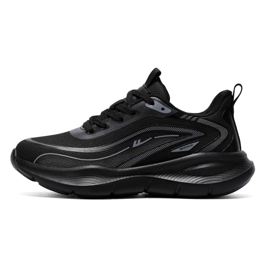 WARRIOR WARRIOR Running Shoes Men's Low Top Black Gray