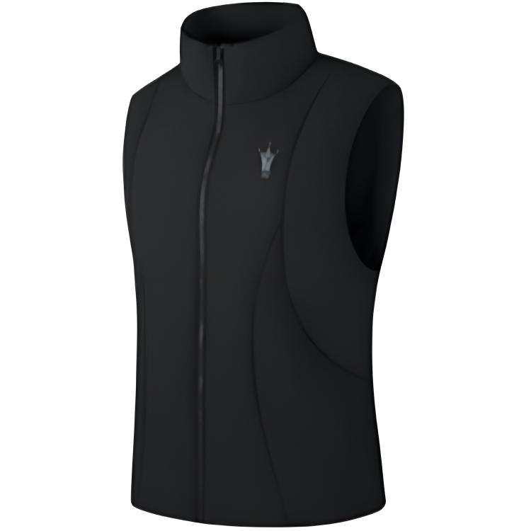 361° 361° Down Vests Men's Super Black Stand Collar Thin Other