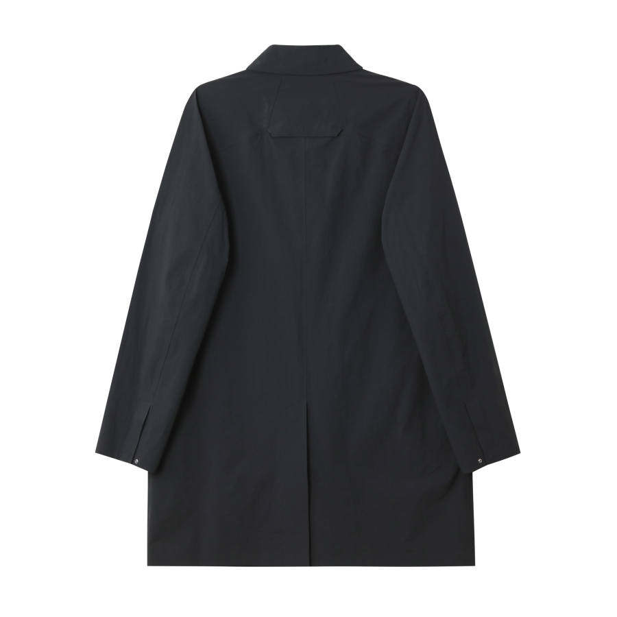NAUTICA Coats Men's Black 0TB Lapel Moderate
