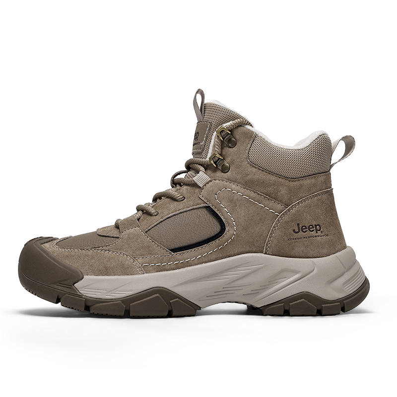 Jeep Pigskin High top Outdoor Shoes Men's