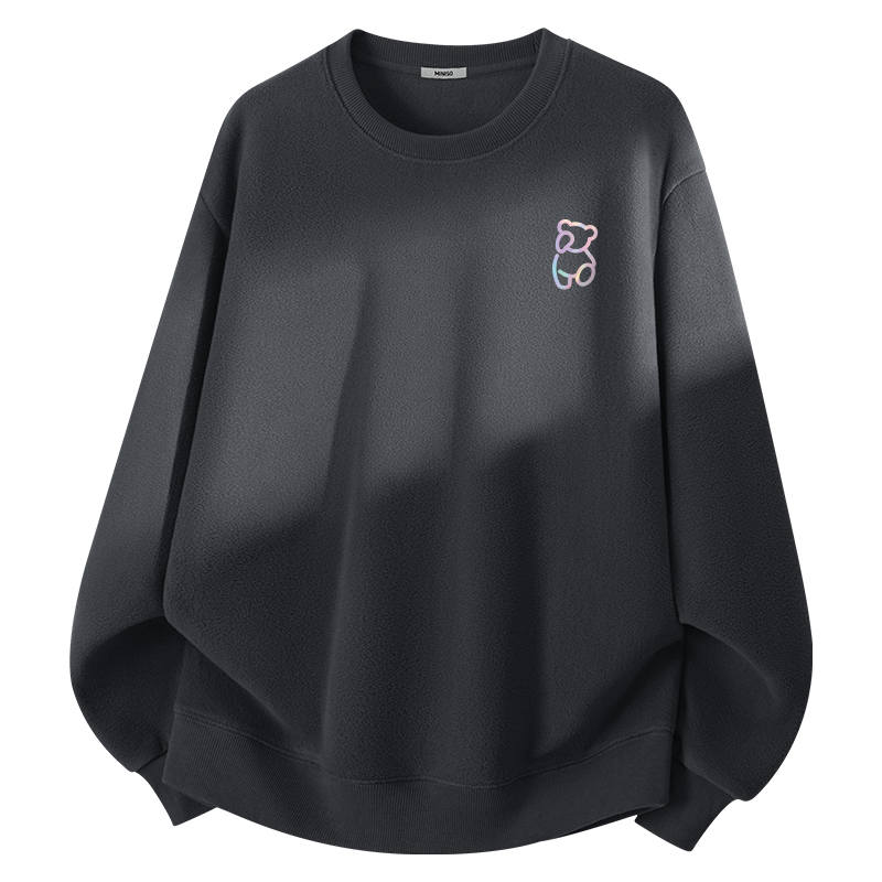 MINISO MINISO Sweatshirts Unisex Crew Neck Thickened