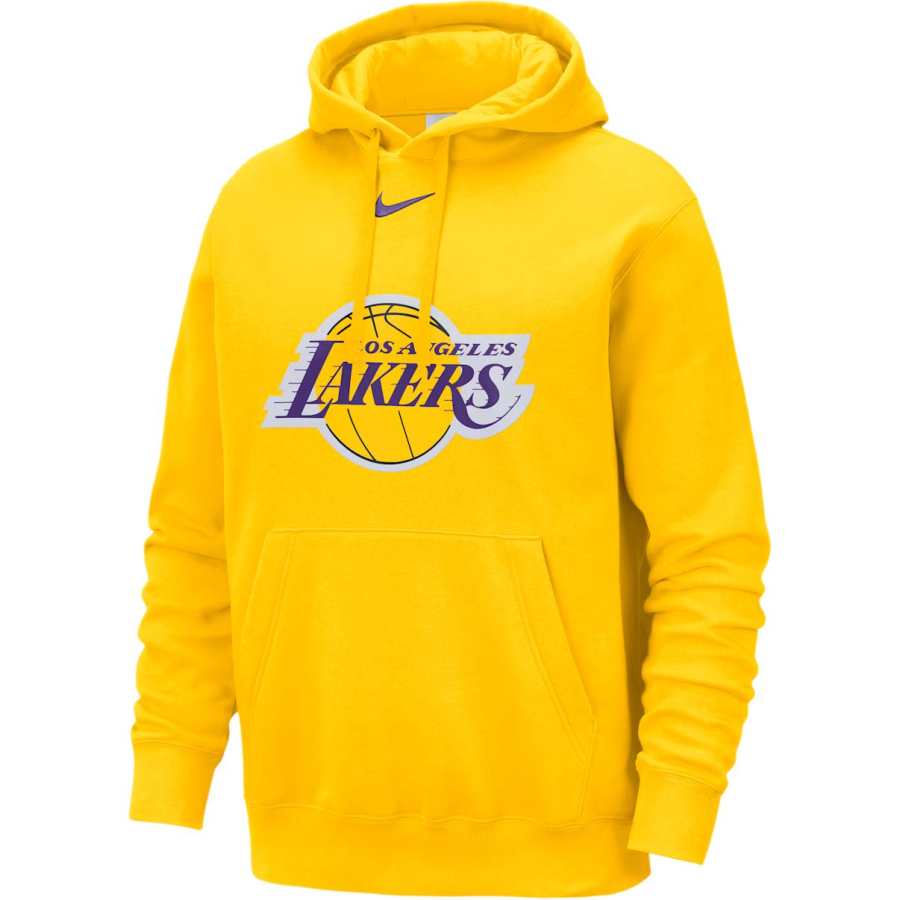 Nike Nike Los Angeles Lakers Club Men's Nike Nba Pullover Hoodie