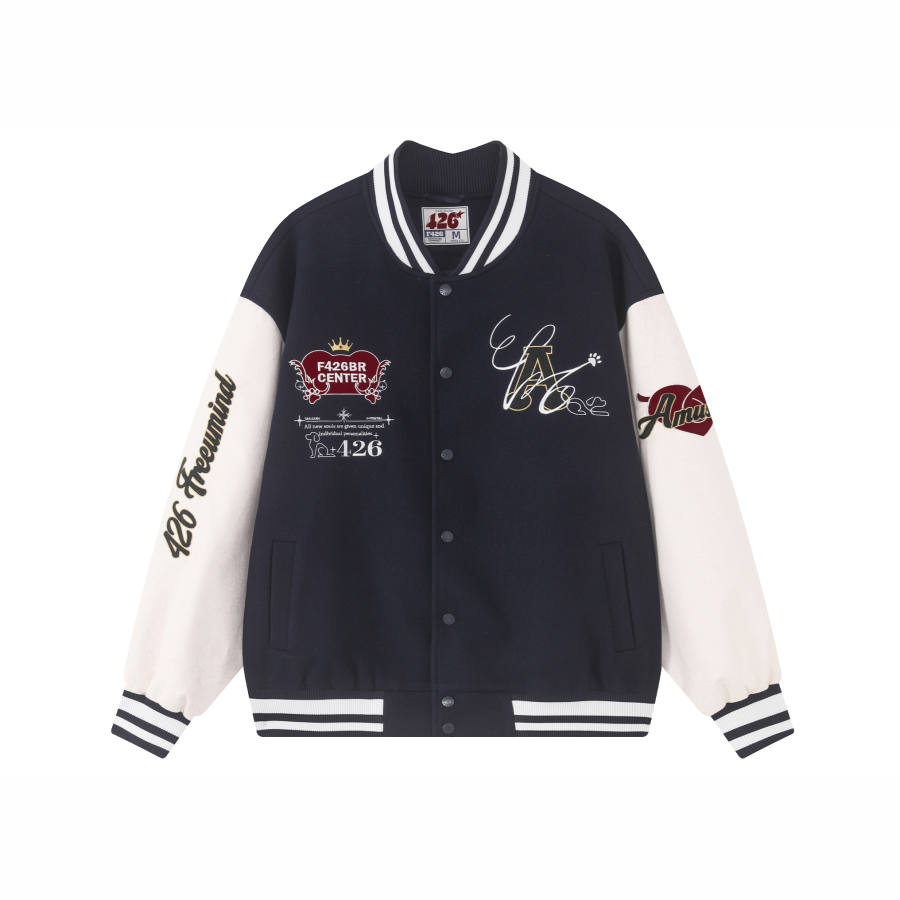 F426 F426 Baseball Jerseys Unisex Baseball Collar Moderate