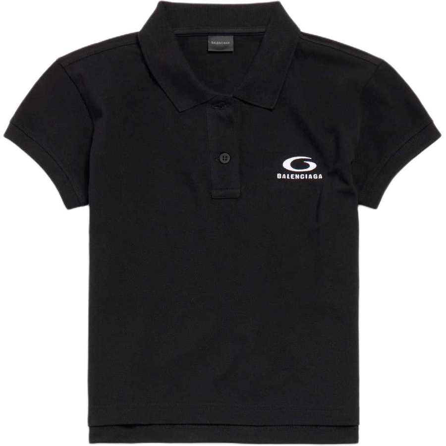 Balenciaga SS26 Polo Shirt Regular Fit Women's