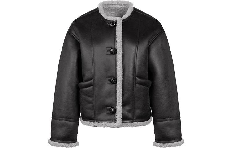 URBAN REVIVO Jackets Women's Lapel Thickened Other