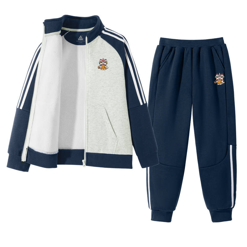 PEAK Kids Casual Sportswear Stand Collar Moderate